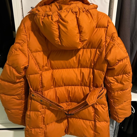 Burberry Orange Puffer Jacket - Picture 3 of 4